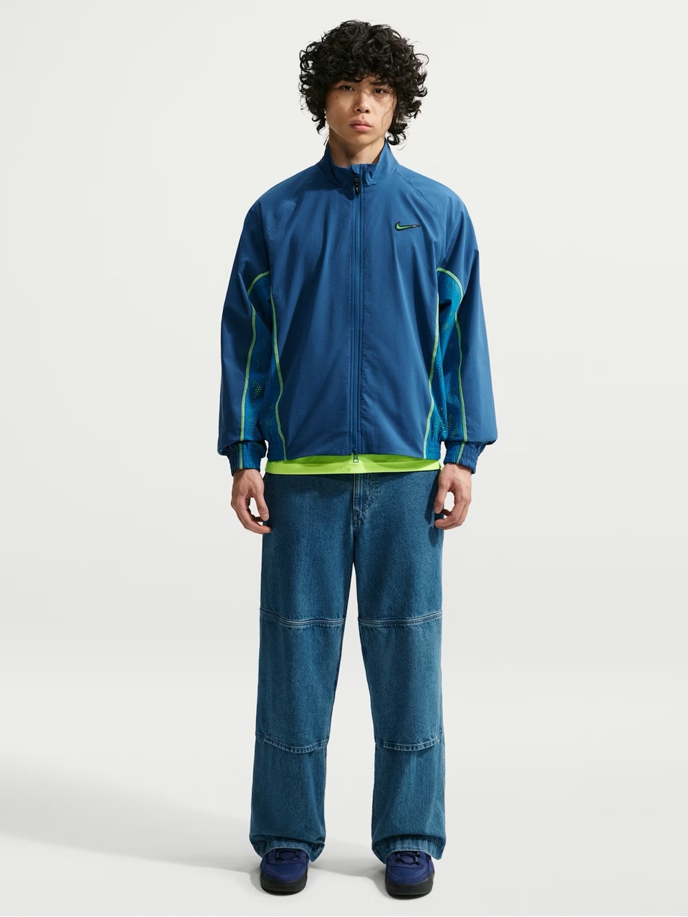 Nike Mens SB Ishod Track Jacket Court Blue IF0438-476 Size Medium NWT Ishod Wair - Picture 5 of 7
